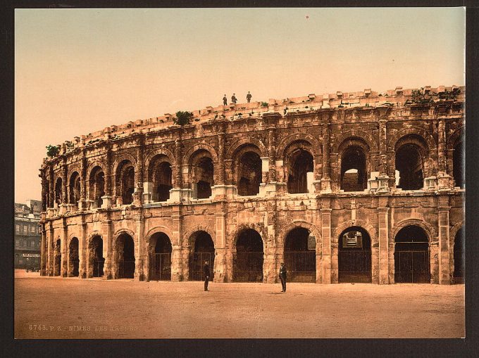 The arena, Nîmes, France