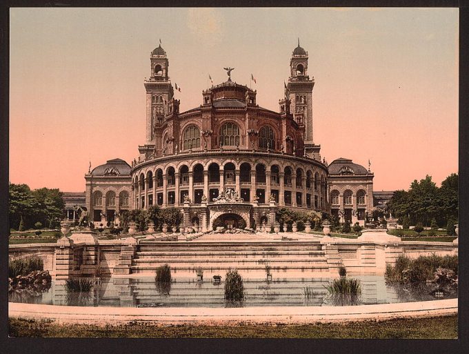 The Trocadero, Exposition Universal, 1900, Paris, France