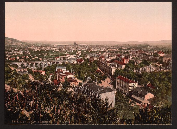 General view, Royat, France