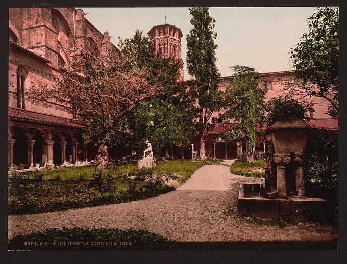 Museum court, Toulouse, France