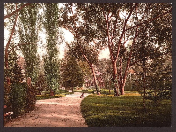 The park, Vichy, France