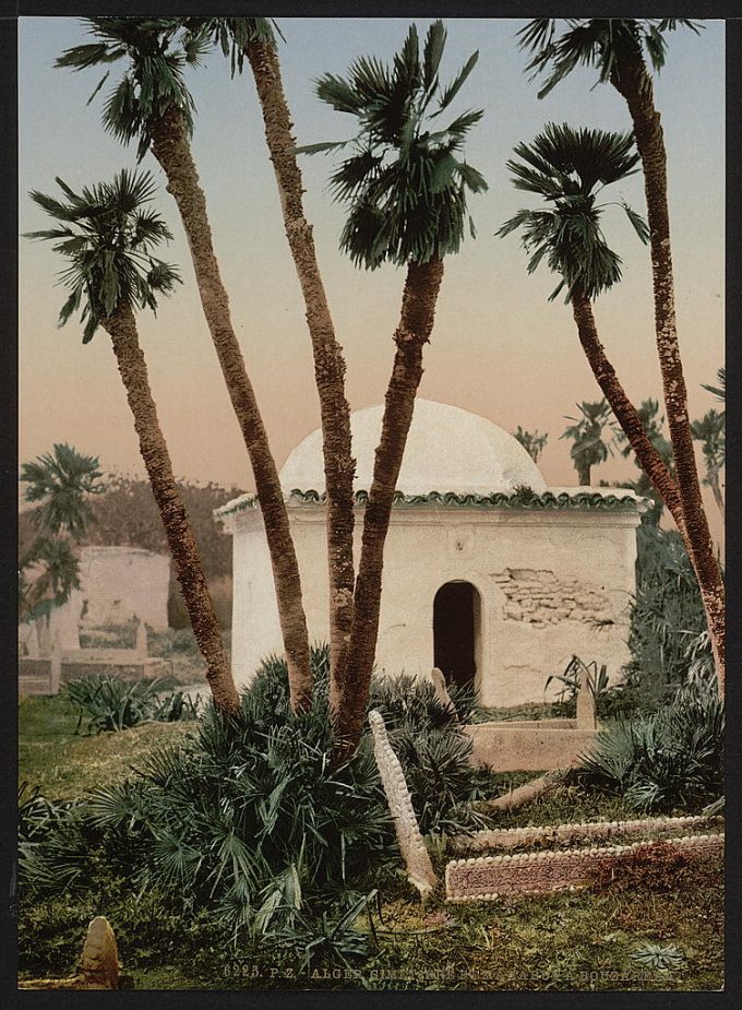 The cemetery, with chapel, Algiers, Algeria