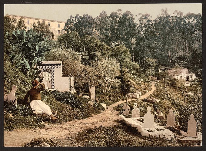 The cemetery, Algiers, Algeria