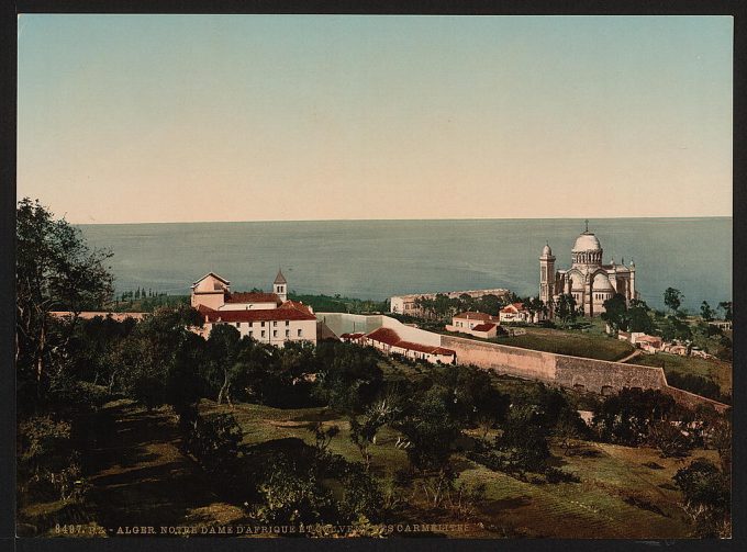 Notre Dame d' Afrique and Carmelite convent, Algiers, Algeria