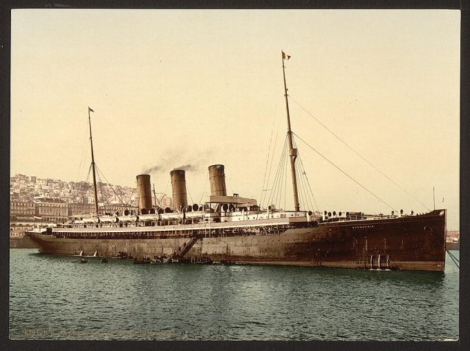Steamship "Normannia", Algiers, Algeria