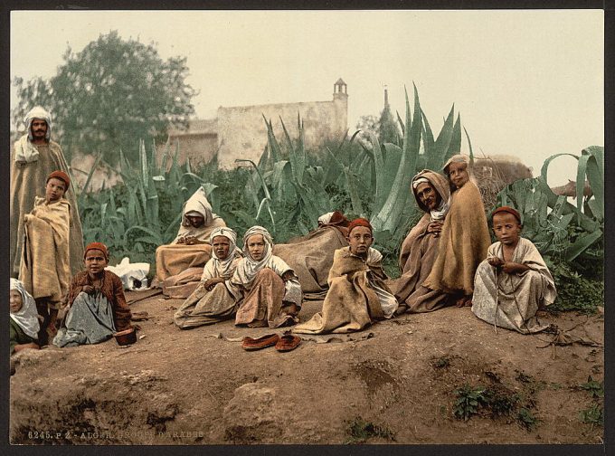 Group of Arabs, Algiers, Algeria