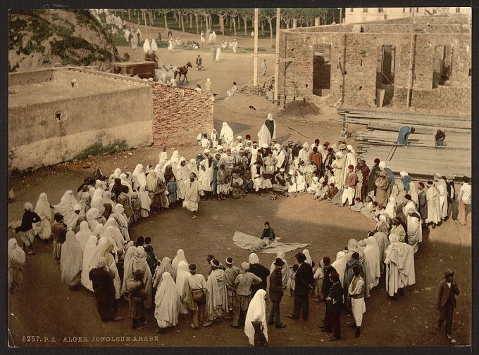 Arab juggler, Algiers, Algeria