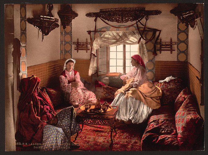Distinguished Moorish women, Algiers, Algeria
