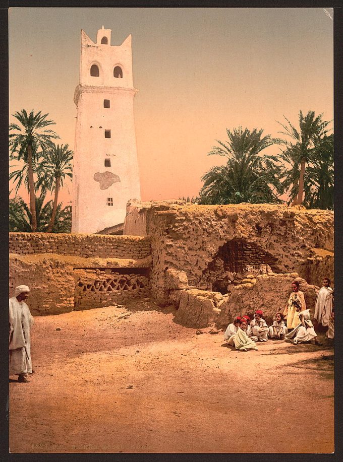 Mosque in the old town, Biskra, Algeria