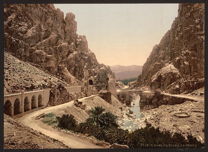 The ravine, III, El Cantara, Algeria
