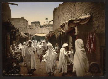 A street, Sidi Okbar, Algeria