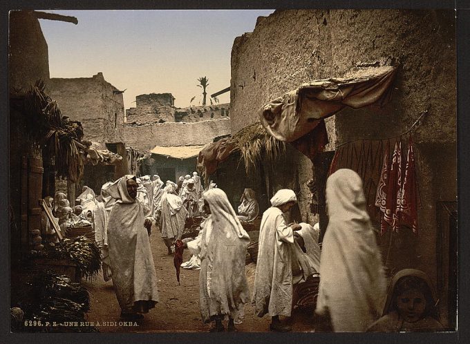 A street, Sidi Okbar, Algeria