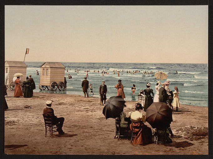 The beach, Blankenberghe, Belgium