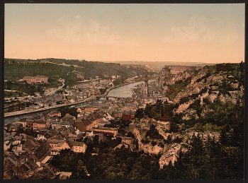From the Casino garden, Dinant, Belgium