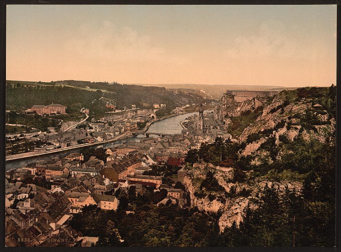 From the Casino garden, Dinant, Belgium