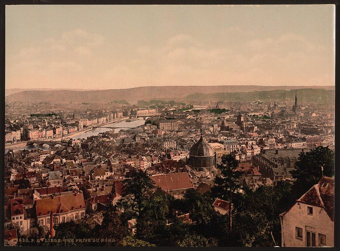 From the north, Liège, Belgium