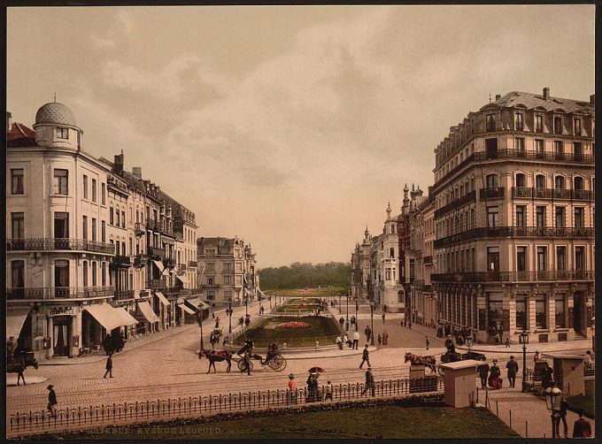 Avenue Leopold, Ostend, Belgium