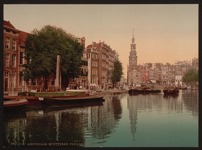 Mint tower, Amsterdam, Holland