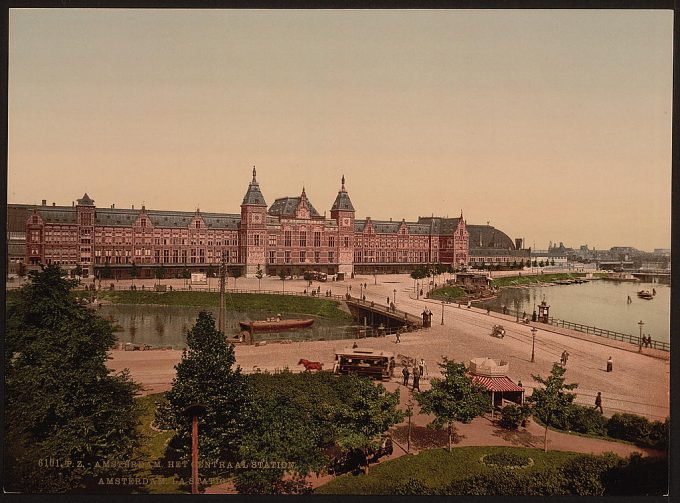 The station, Amsterdam, Holland