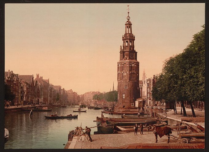 De Oude Schans, Amsterdam, Holland