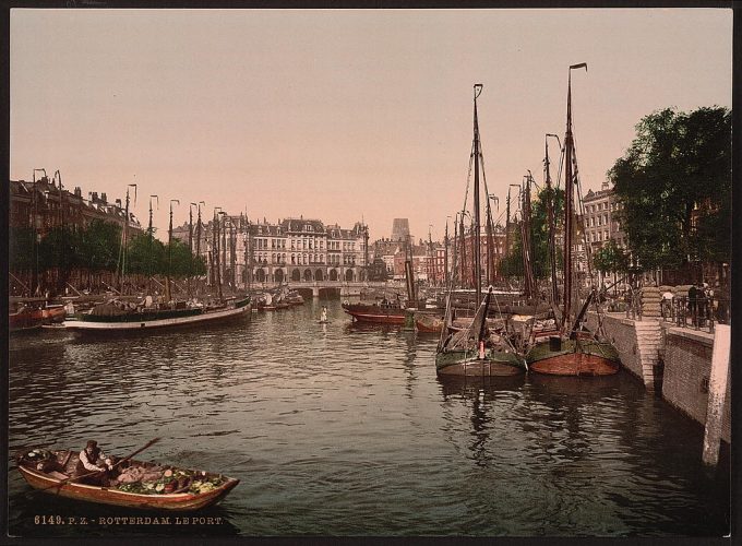 The embankment, Rotterdam, Holland