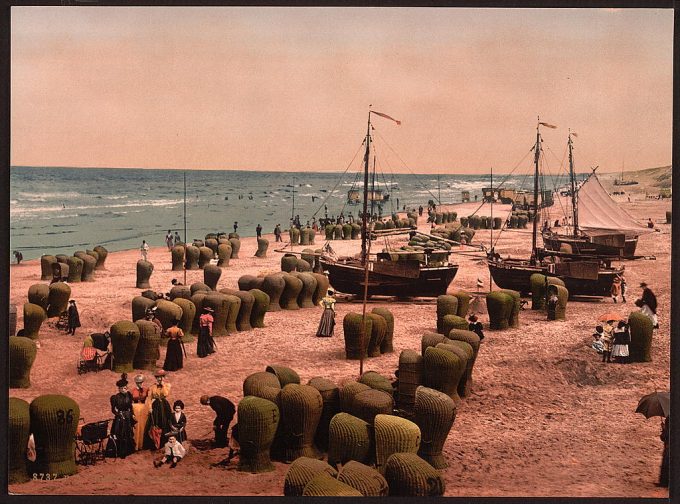 The beach, Scheveningen, Holland