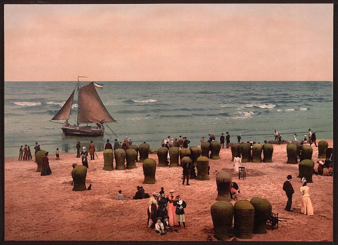 The beach, Scheveningen, Holland