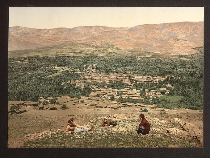 General view, Zebdany, (i.e., Az-Zabdani), Syria