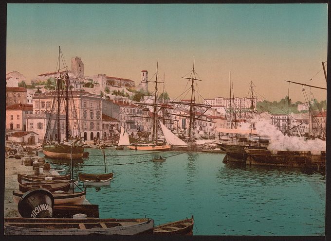 The harbor, Cannes, Riviera