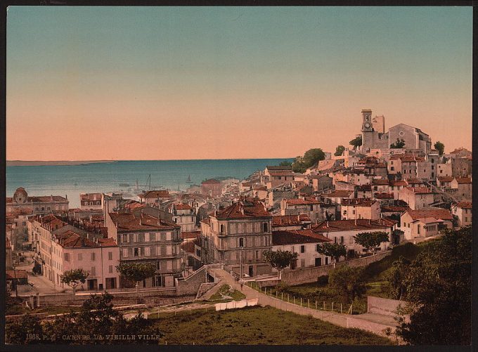 The old town, Cannes, Riviera