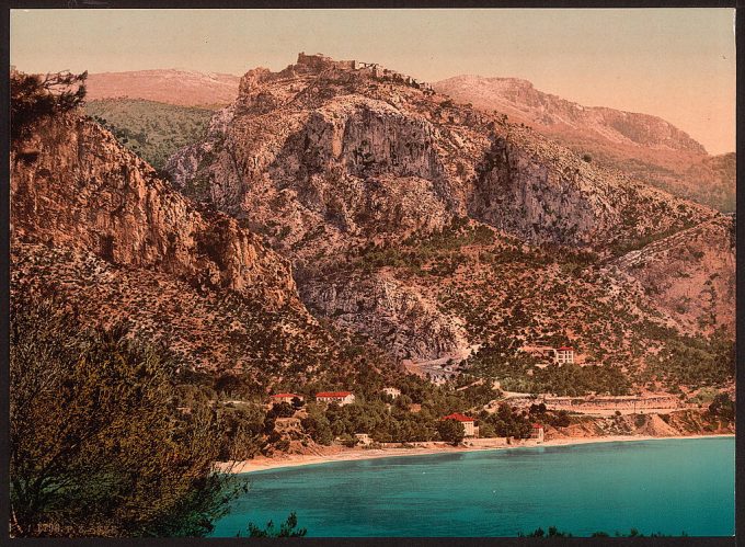 General view, Èze and St. Jean, Riviera