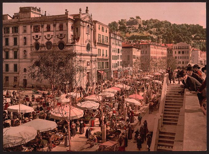 The market, Nice, Riviera