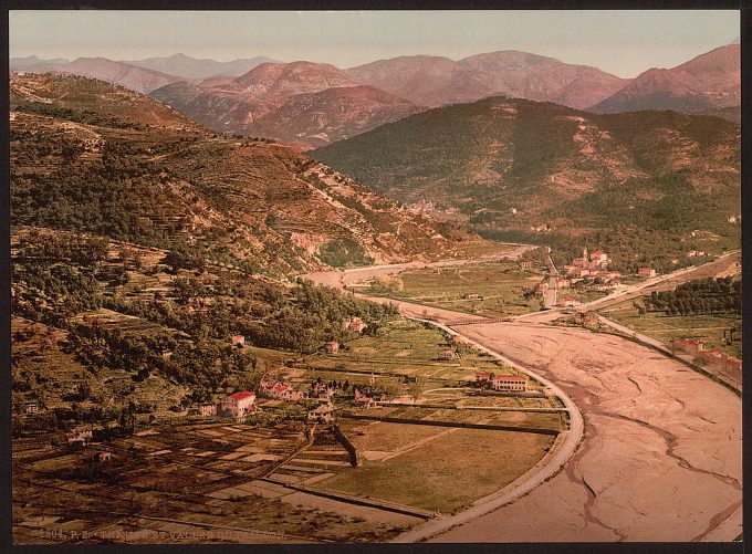 Corniche Road and Paillon Valley, Nice, Riviera