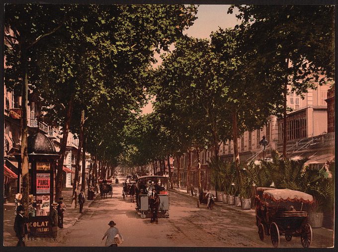 Avenue de la Gare, Nice, Riviera