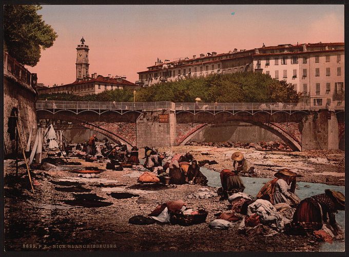 Washerwomen (Blanchisseuses), Nice, Riviera