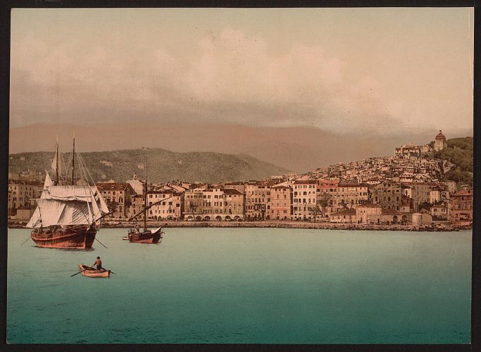 The harbor, San Remo, Riviera