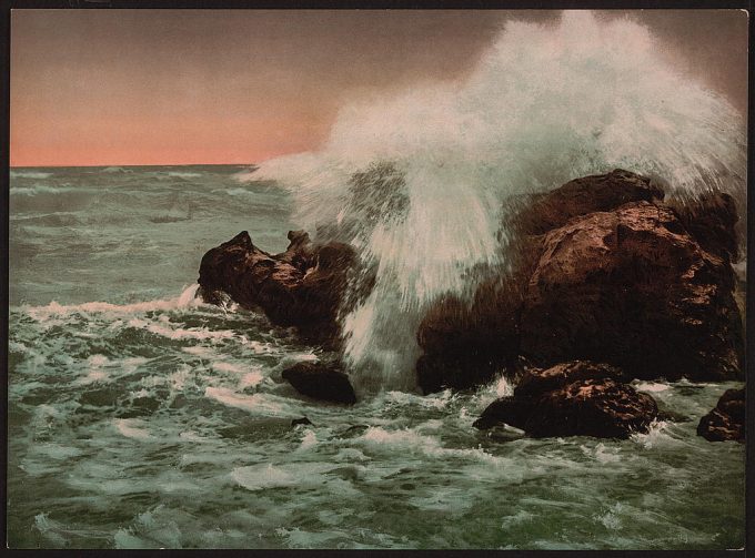 Surf view, Ventimiglia, Riviera