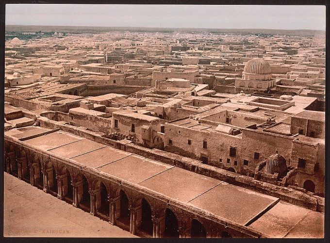 From minaret of the Great Mosque, Kairwan, Tunisia