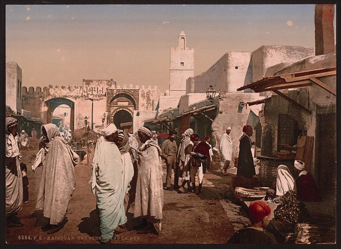 A street, Kairwan, Tunisia