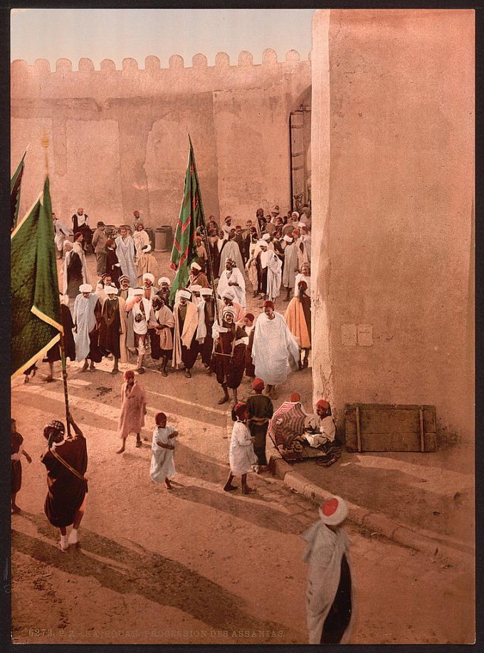 A procession, Kairwan, Tunisia