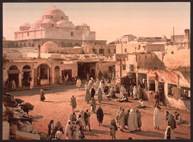 Bab Suika-Suker Square, Tunis, Tunisia