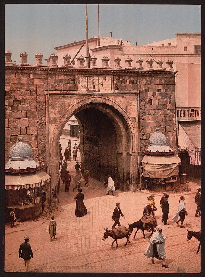 French gate, Tunis, Tunisia