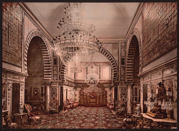 Bardo, the throne room, Tunis, Tunisia