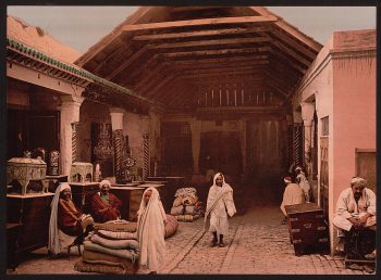 A bazaar, Tunis, Tunisia