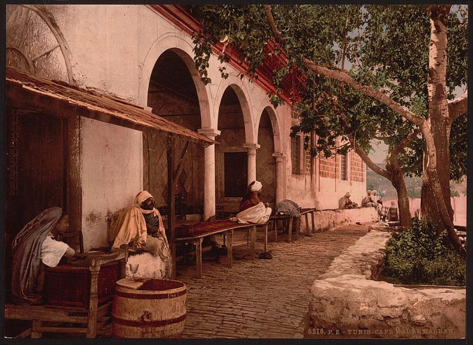 Moorish cafe, Tunis, Tunisia