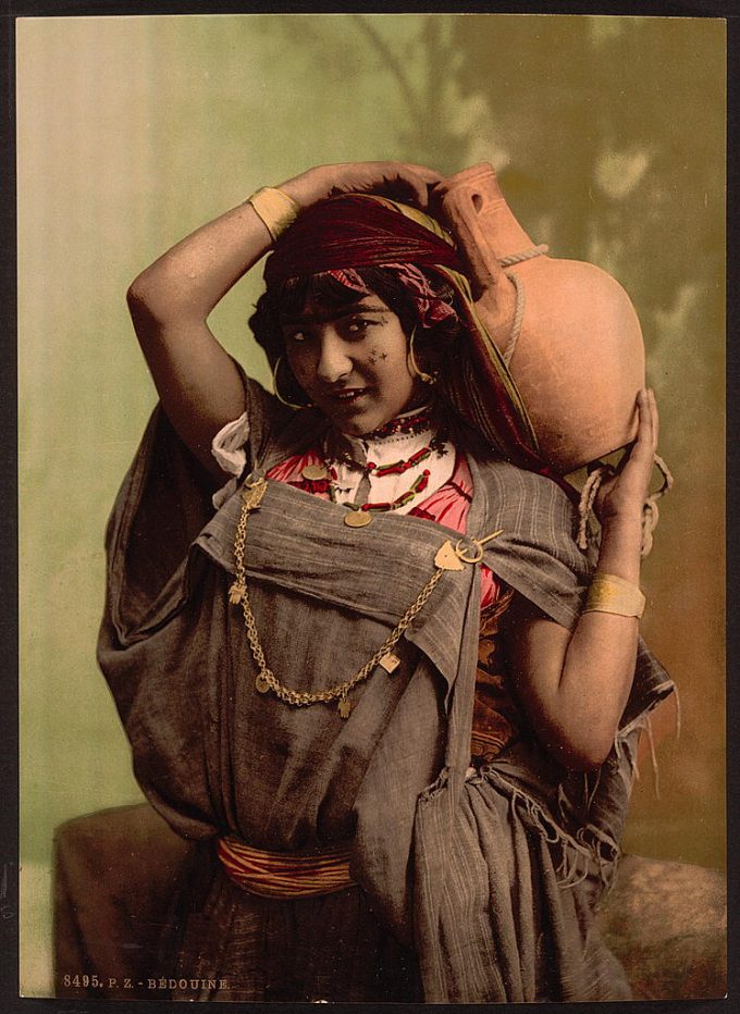 A Bedouin woman, Tunis, Tunisia