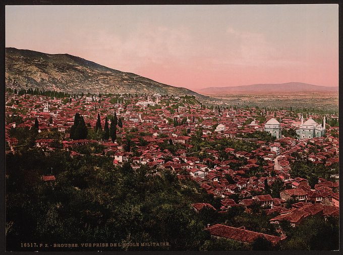 View of the city, Bursa, Turkey