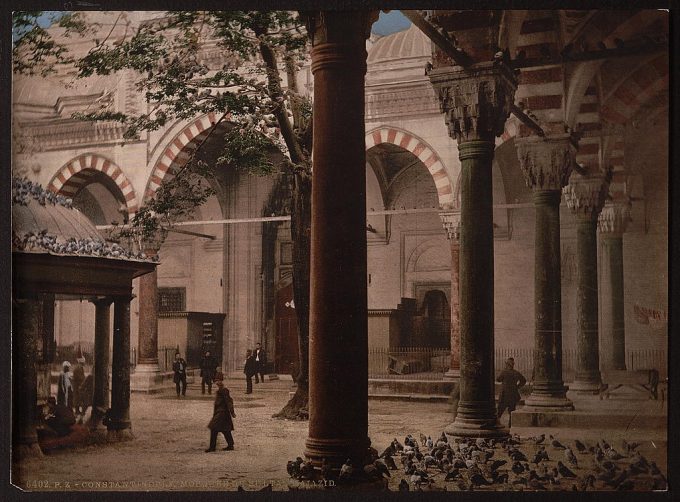 Sultan Bajazid's (i.e., Beyazit's) mosque, Constantinople, Turkey