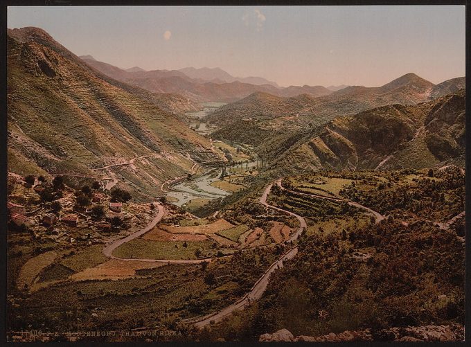 General view, Thal von Rieka, Montenegro