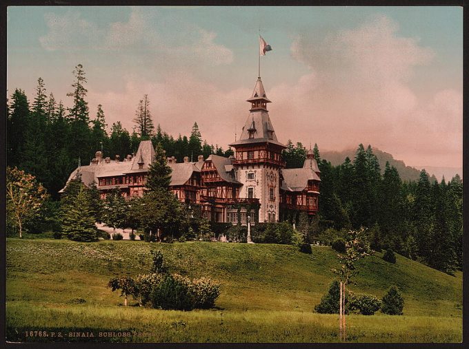 Pelesch (i.e., Peles) Castle, Sinaia, Roumania